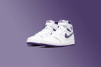 Women's Air Jordan 1 Retro Hi - White/Court Purple