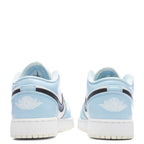 Air Jordan 1 Low (GS) - Ice Blue/Black/Sail