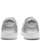 Air Jordan 1 Low OG 'Metallic Silver' - Neutral Grey/Metallic Silver/White