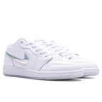 Air Jordan 1 Low SE (GS) - White/Ice Blue