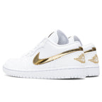 Women's Air Jordan 1 Low SE - White/Metallic Gold
