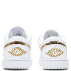 Women's Air Jordan 1 Low SE - White/Metallic Gold