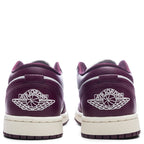 Women's Air Jordan 1 Low - White/Bordeaux/Sail
