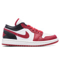 Women's Air Jordan 1 Low - White/Gym Red/Black