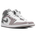 Air Jordan 1 Mid SE - White/Cool Grey/Medium Grey