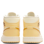 Women's Air Jordan 1 Mid SE - Pale Vanilla/Metallic Gold/Coconut Milk