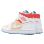 Women's Air Jordan 1 Mid SE - Sesame/White