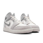 Air Jordan 1 Mid SE (GS) - Neutral Grey/Smoke Grey/Sail