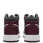 Air Jordan 1 Mid SE (GS) - White/Dark Pony/Black