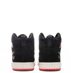 Air Jordan 1 Mid SE (PS) "Siempre Familia" - Black/Chile Red
