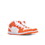 Air Jordan 1 Mid SE (TD) - Electro Orange/Black