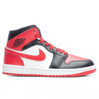 Women's Air Jordan 1 Mid - Black/Gym Red/White