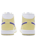 Women's Air Jordan 1 Mid - Lemon Wash/Lapis/White