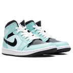 Women's Air Jordan 1 Mid - Light Dew/Black