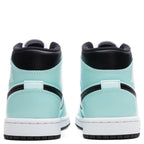 Women's Air Jordan 1 Mid - Light Dew/Black