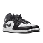 Air Jordan 1 Mid (GS) - Black/Iron Grey/White