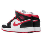 Air Jordan 1 Mid (GS) - Black/Very Berry
