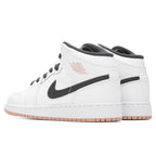 Air Jordan 1 Mid (GS) - White/Anthracite