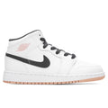 Air Jordan 1 Mid (GS) - White/Anthracite