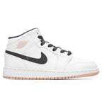Air Jordan 1 Mid (GS) - White/Anthracite