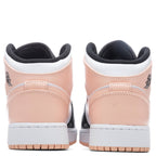 Air Jordan 1 Mid (GS) - White/Arctic Orange