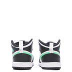 Air Jordan 1 Mid (TD) - White/Green Glow/Black