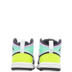 Air Jordan 1 Mid (TD) - White/Volt