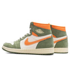 Air Jordan 1 Retro Hi OG Craft - Celadon/Sky J Light Olive/Bright Mandarin