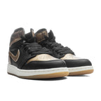 Air Jordan 1 Retro High OG (GS) 'Black and Gold' - Black/Metallic Gold/Sail