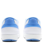 Air Jordan 2 Retro Low - White/University Blue/Cement Grey