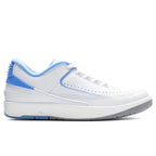 Air Jordan 2 Retro Low - White/University Blue/Cement Grey