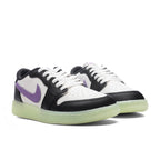 Air Jordan 1 Retro Low OG (GS) - Black/Black Raspberry/Volt Tint