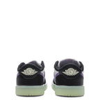 Air Jordan 1 Retro Low OG (TD) - Black/Black Raspberry/Volt TInt