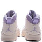 Women's Air Jordan 10 Retro 'Hydrangeas' - Chalk/Wild Grape/Hydrangeas
