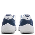 Air Jordan 11 Retro Low - White/Midnight Navy/Diffused Blue