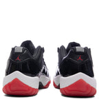 Air Jordan 11 Retro Low 'Bred' - Black/Varsity Red/White