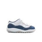 Air Jordan 11 Retro Low (TD) - White/Midnight Navy/Diffused Blue