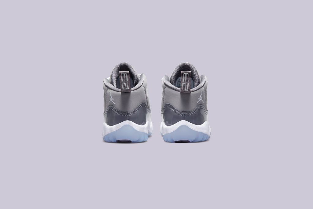 Air Jordan 11 Retro (TD) "Cool Grey" - Medium Grey/White