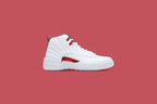 Air Jordan 12 Retro (GS) "Twist" - White/University Red