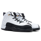 Air Jordan 12 Retro (PS) "Royalty Taxi" - White/Metallic Gold