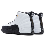 Air Jordan 12 Retro (PS) "Royalty Taxi" - White/Metallic Gold