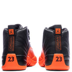 Women's Air Jordan 12 Retro - Black/Brilliant Orange/White