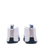 Air Jordan 12 Retro 'French Blue' (TD) - White/French Blue/Metallic Silver