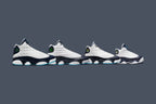 Air Jordan 13 Retro 'Obsidian' - White/Dark Powder Blue
