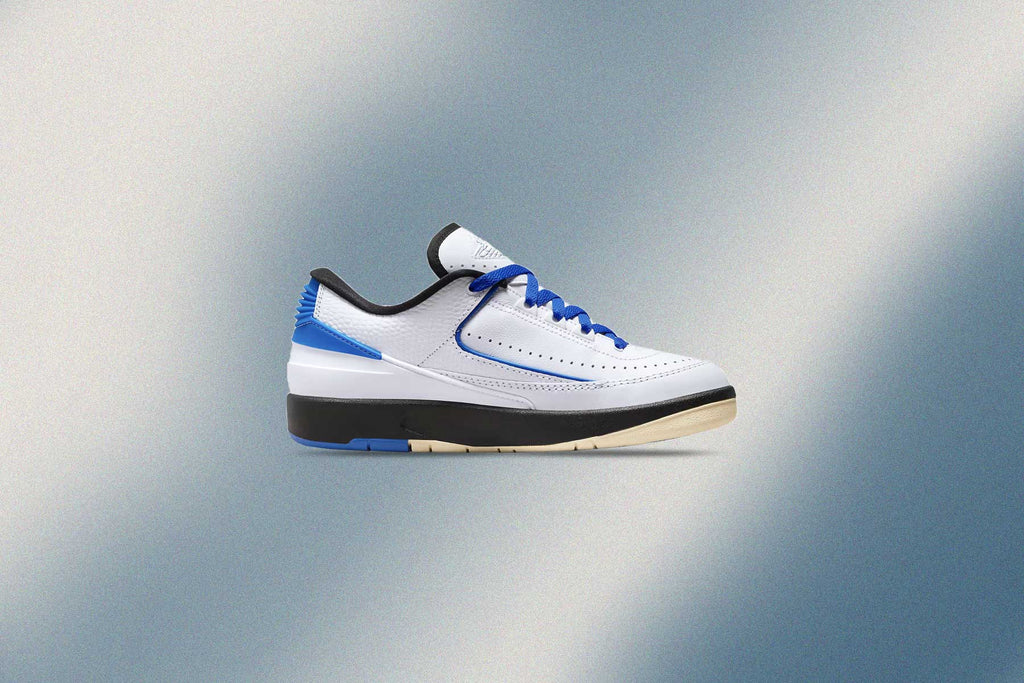 Women's Air Jordan 2 Retro Low Varsity Royal - White/Varsity Royal/Black
