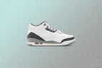 Air Jordan 3 Retro 'Grey Cement' - Summit White/Fire Red/Cement Grey