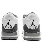 Air Jordan 3 Retro (PS) - Summit White/Fire Red/Cement Grey