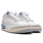 Air Jordan 3 Retro 'Lucky Shorts' - Summit White/Hydrogen Blue/Legend Blue