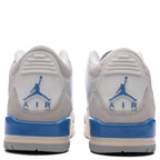 Air Jordan 3 Retro 'Lucky Shorts' - Summit White/Hydrogen Blue/Legend Blue