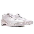 Air Jordan 3 Retro 'Pure Money' - White/Metallic Silver